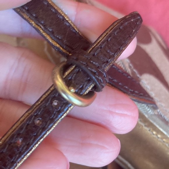 Coach size 6 wedge high heels shoes great condition. - Picture 11 of 17